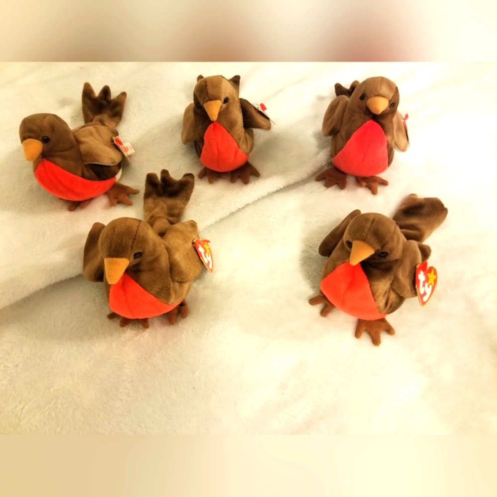 Original beanie baby birds early